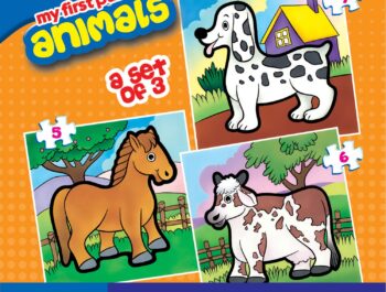 4 Pcs Jigsaw Puzzle – Dog (Frank)