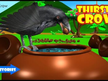 Story Time: Thirsty Crow – Listen and learn to read – Bedtime short story