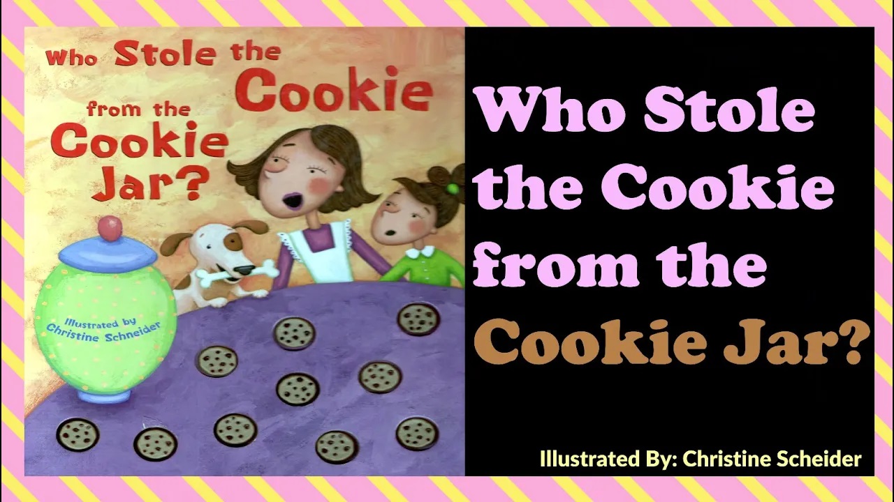 Bedtime Book Reading: Who Stole The Cookie From The Cookie Jar? – Let’s Find Out