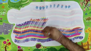 Doodle Mat – fun & Magic! Colors, alphabet, numbers, animals – just with your magical water pen!